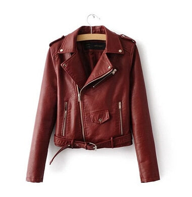 Basic Street Leather Jacket