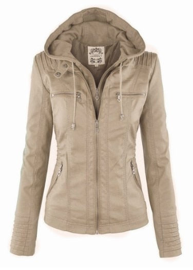 Basic Leather Jacket