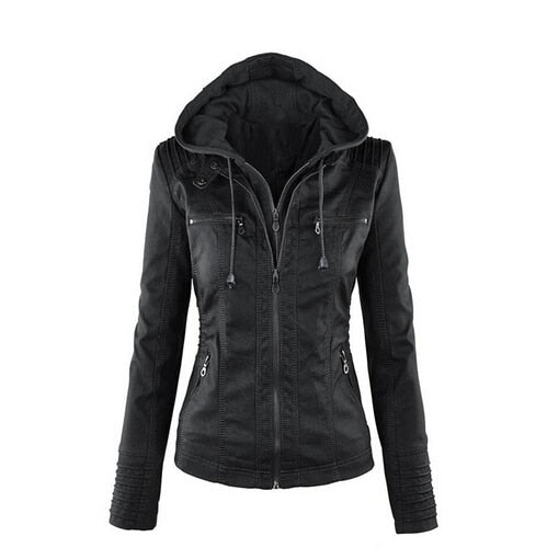 Basic Leather Jacket
