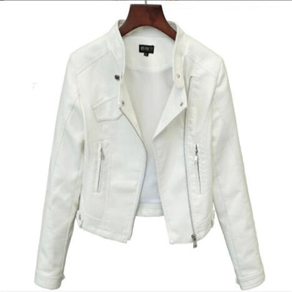 Basic Street Leather Jacket