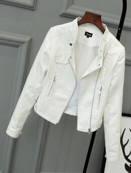 Basic Street Leather Jacket