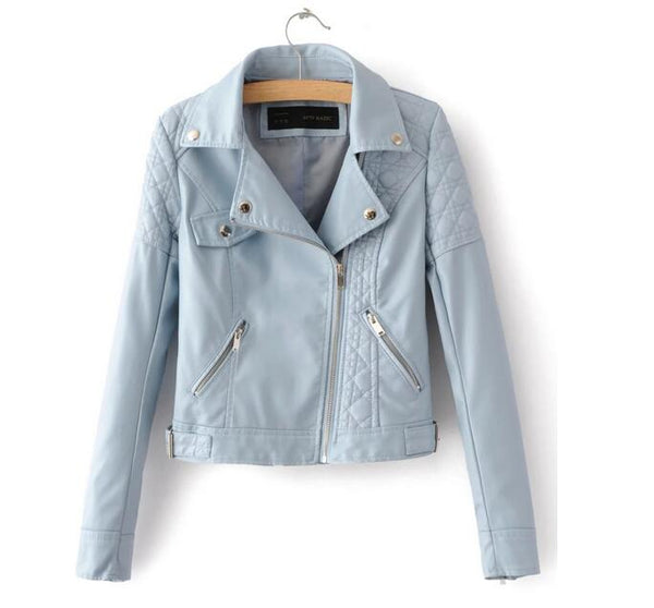 Basic Street Leather Jacket