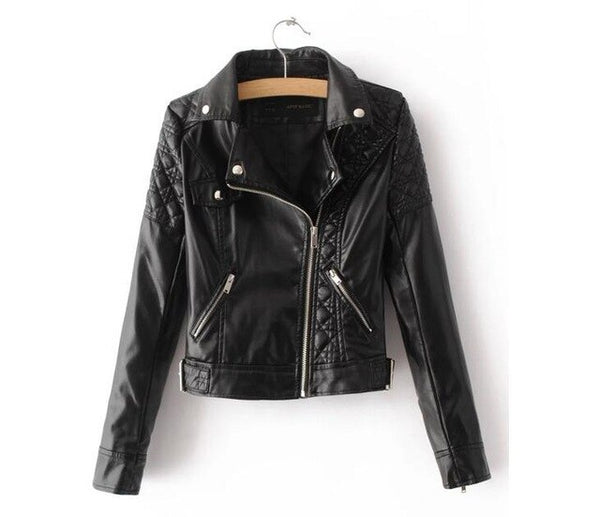 Basic Street Leather Jacket