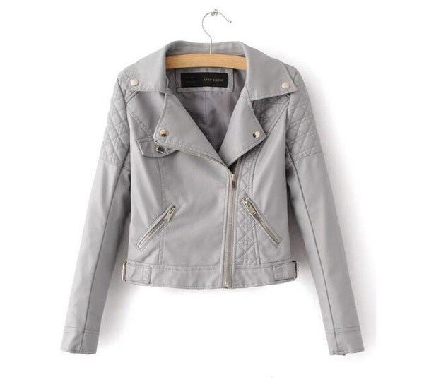 Basic Street Leather Jacket