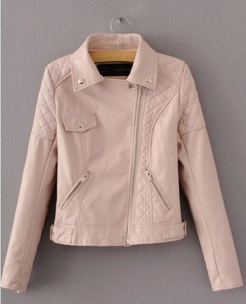 Basic Street Leather Jacket