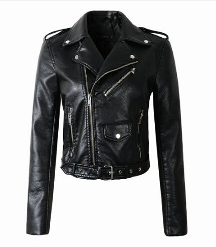 Basic Street Leather Jacket